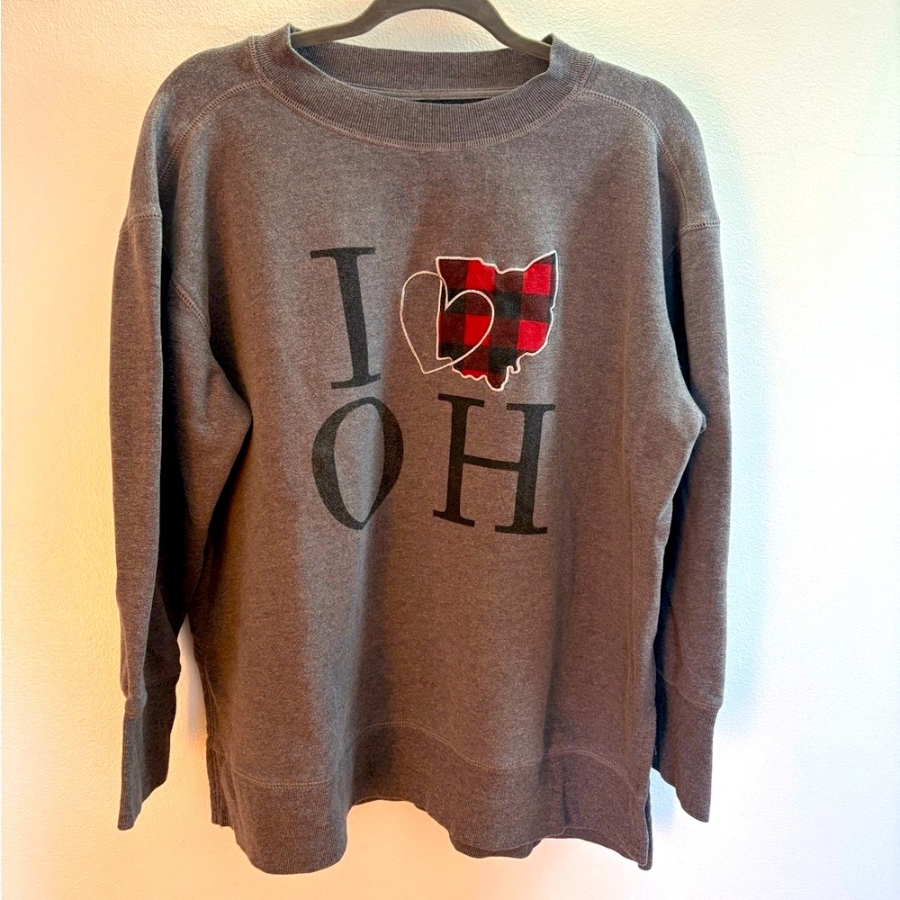 Maurices Willowsoft Ohio State Tunic Sweatshirt 0X